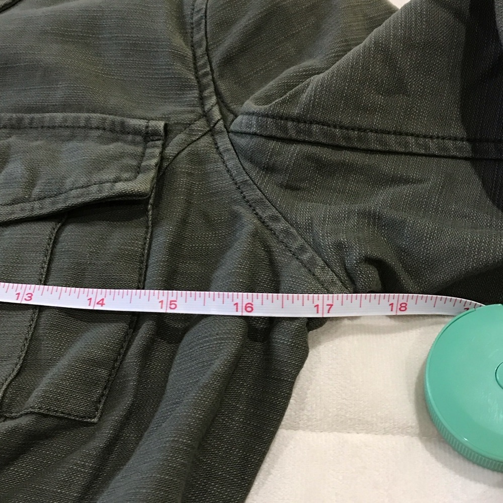 Altar'd State Dark Green Utility Jacket size small - Picture 7 of 9